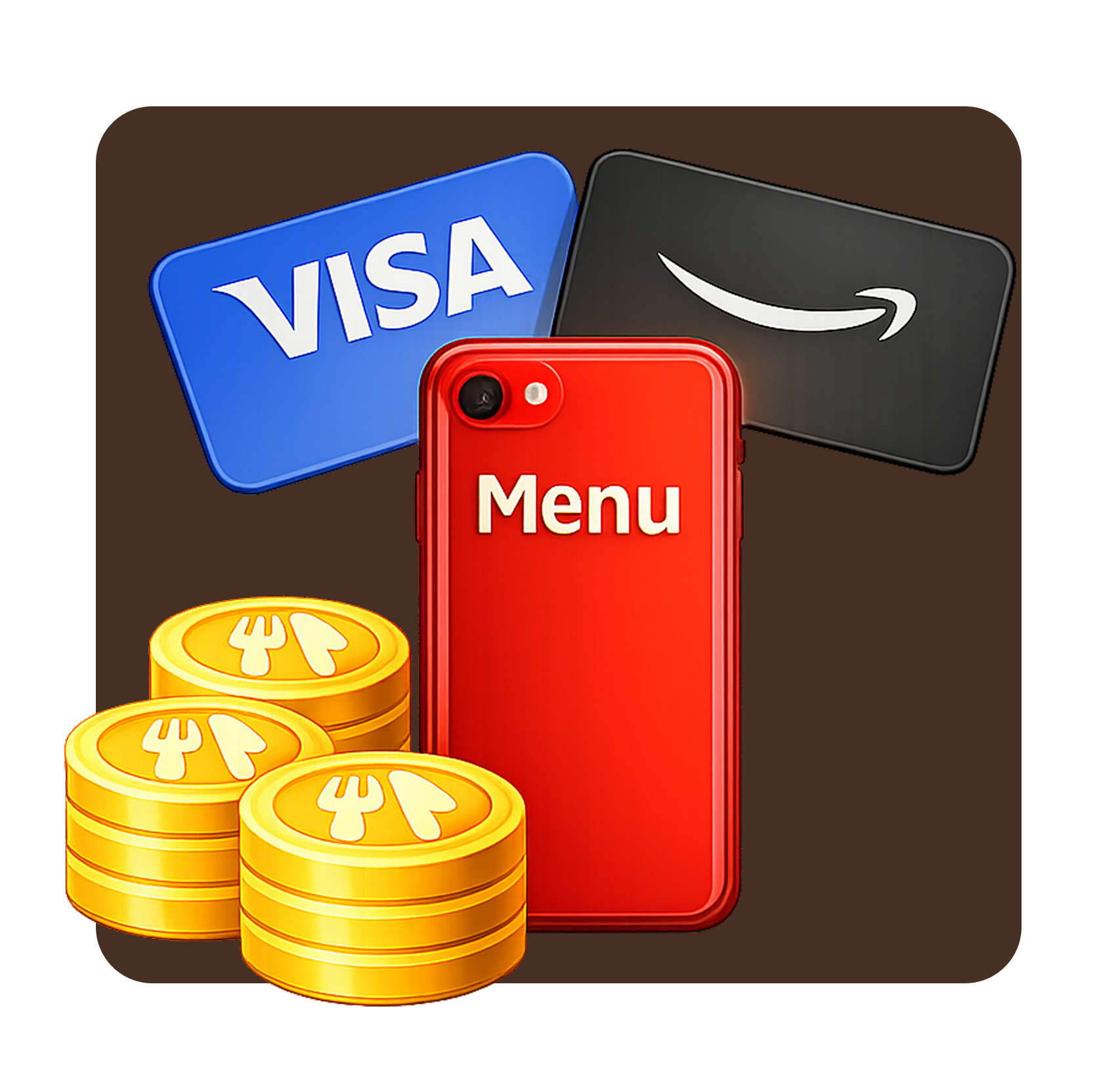 Build menus and redeem